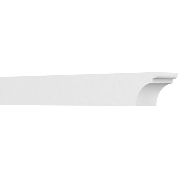Ekena Millwork Standard Yorktown Architectural Grade PVC Rafter Tail, 6"W X 6"H X 42"L RFTP06X06X42YOR - main